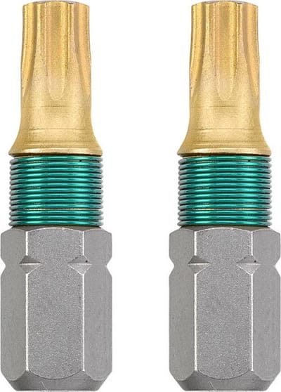 KWB 2 Titaan Bits - Torx - 25mm - T30