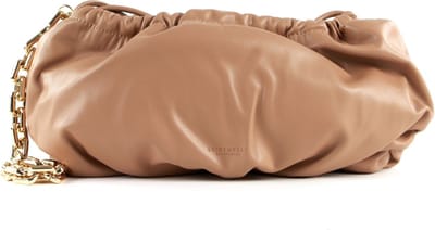 SEIDENFELT MANUFAKTUR Schoudertas Handtas Mysen Sandy Bruine