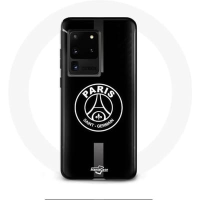 Coque - PSG - Samsung Galaxy S20 Ultra - Logo Jordan - Souple - Sportif - Gris/Noir gris