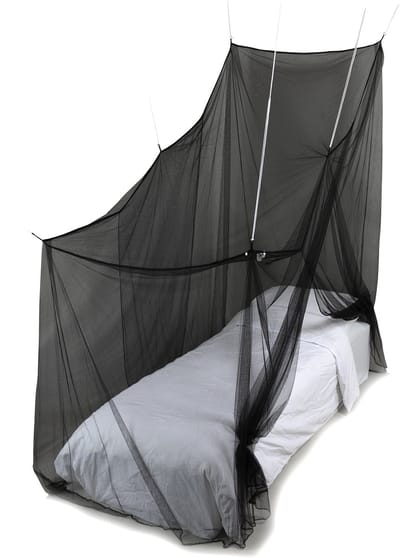 Deconet klamboe OBLIQUE - Zwart- L210cm x H120cm én H200cm x B100cm 1 pers