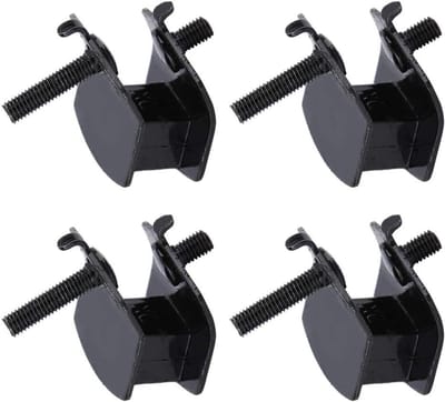 Motorsteunen Rubber - Motorophanging Onderdelen - Motor Stabiliseren - Trillingen Dempen - 15 x 11 x 6 cm - Zwart