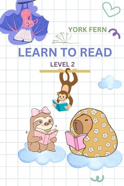 Leren Lezen Boek voor Kinderen 3-7 Jaar Niveau 2 - Fonetisch en Gestructureerd