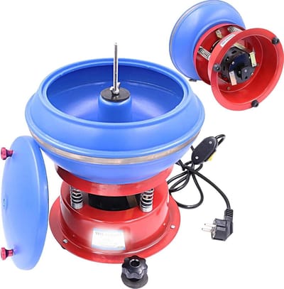 Elektrische Rock Tumbler - Polijstmachine Tril - Hobby Sieraden Maken - Hoogfrequente Vibratie - 280 x 280 x 330 mm