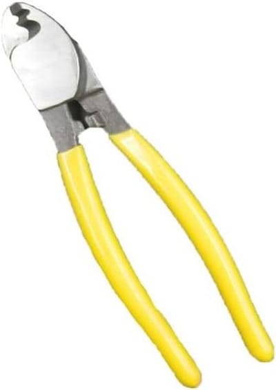 Kabelkniptang - Draadstripper Tang - Elektrisch Werk - Geïsoleerd Handvat - 20 cm - Geel