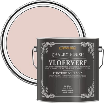 Rust-Oleum Roze Vloerverf - Roze Champagne 2,5L