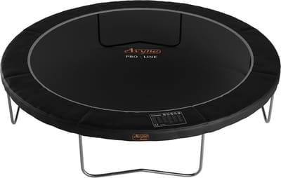 Avyna Opbouw Trampoline Ø365 cm – Zwart – Rond – Premium Kwaliteit – Trampoline op poten – Grote Trampoline
