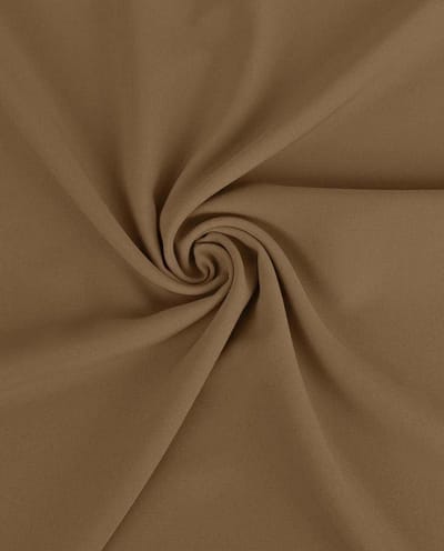Burlington Stof Uni per Meter – Licht Bruin – Stevig & Vormvast – Texture Stof – Voor Broeken, Rokken & Colberts