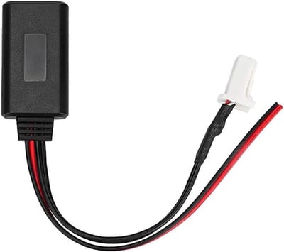 Auto Audio Adapter - Muziek Ontvanger - Draadloos Muziek Streamen - Bluetooth 5.0 - Lichtgewicht Ontwerp - Zwart