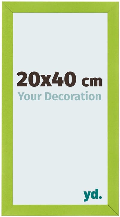 Your Decoration - Fotolijst 20x40 cm - MDF - Groen - Pisa