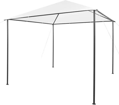 Tuinpaviljoen - Feesttent Paviljoen - Buitenfeesten Organiseren - UV-beschermend - 3 x 3 m - Wit