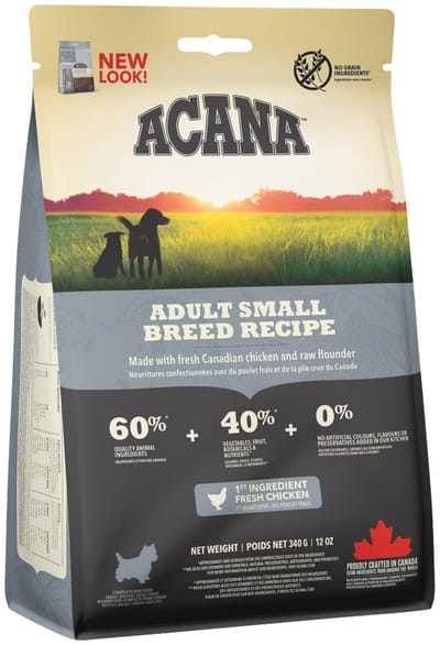 Acana Heritage Adult Small Breed Kip&Kalkoen - Hondenvoer - 340 g