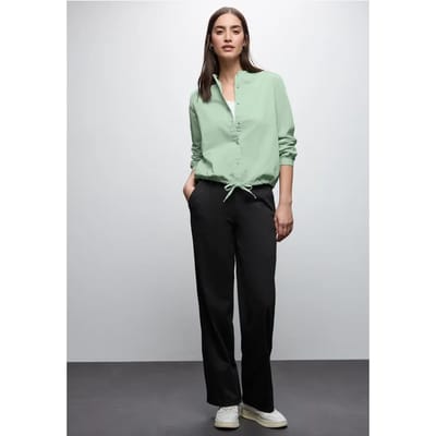 Corduroy blouse met koord