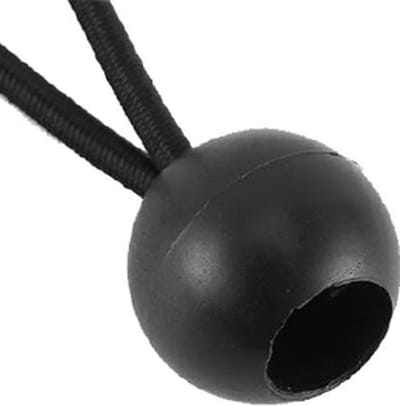 Bal met oog - Voor 8mm elastiek - Mini- 4 stuks