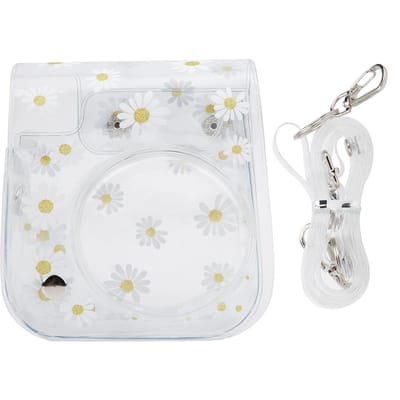 Transparante Kleine Cameratas PVC Hoes met Schouderriem voor Fujifilm Instax Mini 11/9/8