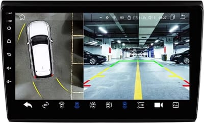 Autoradio bluetooth met camera - Carplay - Voor Fiat Bravo (2007-2012) - Geschikt voor Apple en Android - Stereo - Navigatie - Navigatiesysteem auto