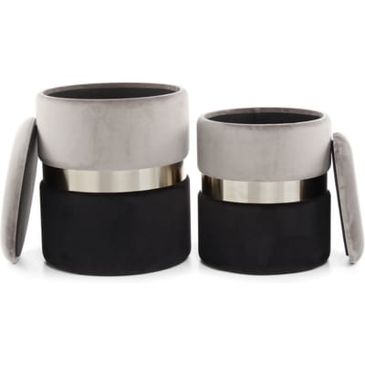 Poef Zora set van 2 | Hearthome & Living