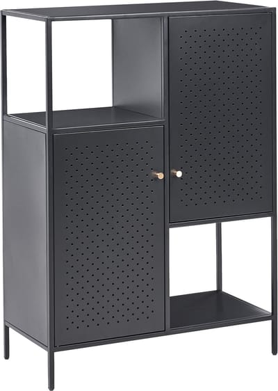 RAKAIA - Kantoorkast - Zwart - 106 cm - Staal