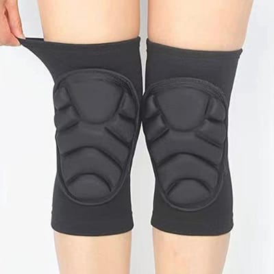 TTIO Knie Pads-Ademend Zacht Lichtgewicht Knie Gecapitonneerd voor Skiën Snowboarden Unisex