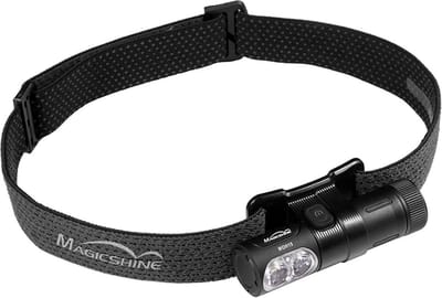 Running Magicshine MOH 15 - hoofdlamp 400 Lumen - wit + rood SOS licht - USB oplaadbaar