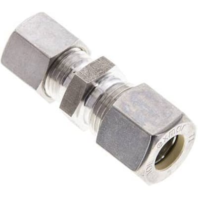 8L & 10L RVS Rechte Knelfitting 315bar ISO 8434-1