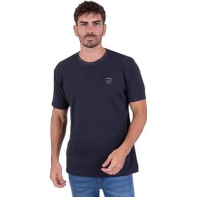 T-shirt van gewafeld materiaal Camberabero