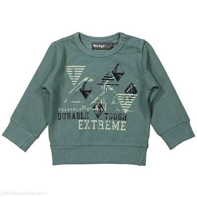Trui Powerplay Division faded green dirkje -  Maat  110