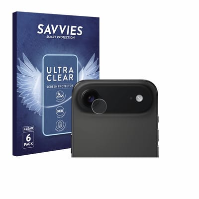 Savvies - Screenprotector voor Apple iPhone Air (ALLEEN Camera Lens) - Folie Beschermfolie transparant 6 Stuks