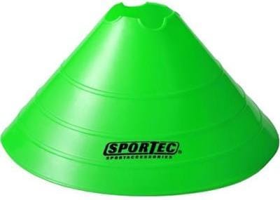 Sportec Afbakenbollen Soft Ø 30 Cm Groen 10 Stuks