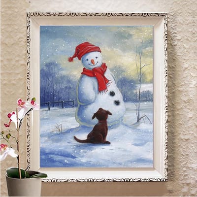 5D DIY Diamond schilderij Cross stitch Kit Diamond borduurwerk foto van strass woondecoratie cadeau Full Square 20X30CM