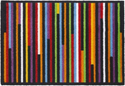 Multicolor Linea - kleurrijke deurmat - lijnen - 50x70cm - 100% polyamide - 600 g/m²