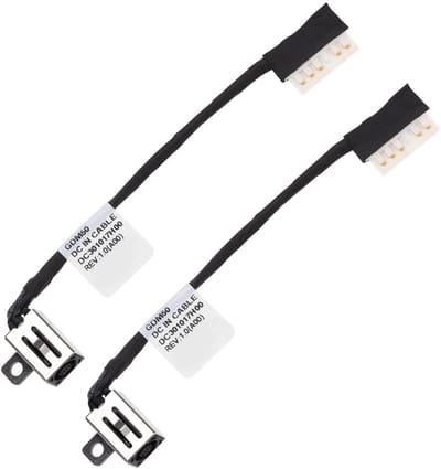 Dailygoods - Laptop Jack - Oplaadpoort Kabel - Vervangingsonderdeel - Compact - Compatible met Dell Vostro 3500 3510 3515 - Ideaal voor DC Power Jack