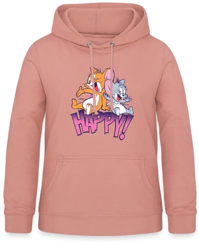 Tom En Jerry Met Nibbles Hoodie Dames