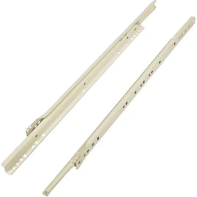 Ladegeleider - Metaal - Wit - 400 Mm - 20 Kg