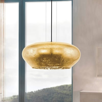 EGLO Stars of Light hanglamp Priorat, glas, goudkleurig