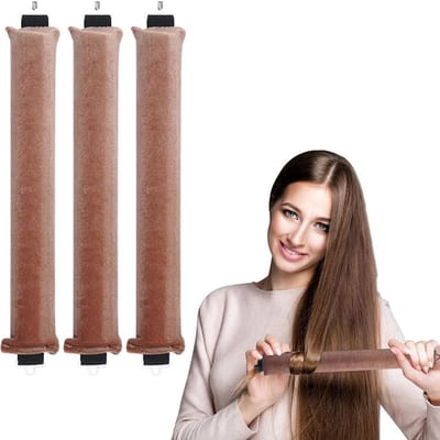 Lange Krulspelden - Zachte en Flexibele Krulspelden voor Alle Haartypes - Ideaal voor Slaap en Stijl