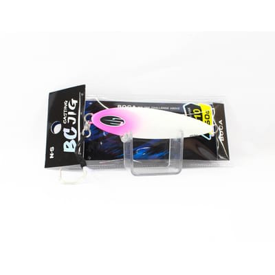 NS Black Hole Metal Jig Boca 60 grammes 310 Rose Luminescent (7230) black