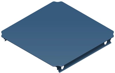 QUADRO - PANEEL 40x40 - DONKERBLAUW