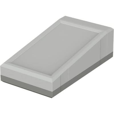Bopla Elegant EG 2060 P 32206010 Consolebehuizing 112 x 200 x 64 Polystereen Grijs-wit (RAL 7035), Agaatgrijs (RAL 7038) 1 stuk(s)