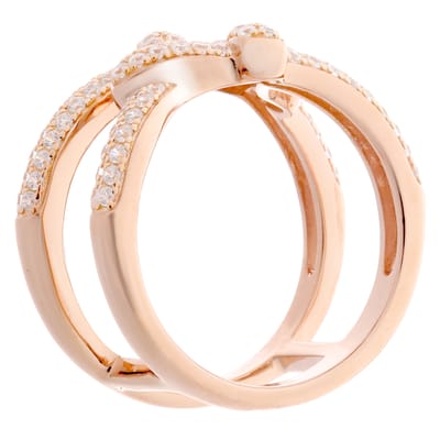 Orphelia ZR-7277/53 - Ring - 925 Zilver Rosé - Zirconia - 17.00 mm (53)