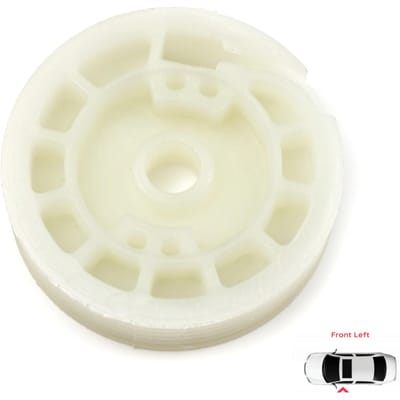 Bross Auto Parts BWR850 Elektrische Raammechanisme Wiel Voor; linker Deur voor Peugeot 306 1993-2002 2/3 en 4/5 Deurs