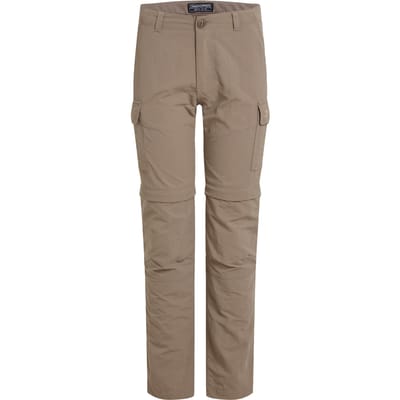 Craghoppers Kinder Nosilife Convertibele Wandeltroggen (Grind)