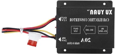Power Converter 24V naar 12V - Elektrische Spanning Reducer (20A / 240W) - Auto Step Down Transformer