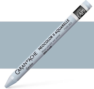 Caran d´Ache Neocolor II Aquarelkrijt | Licht grijs (003)