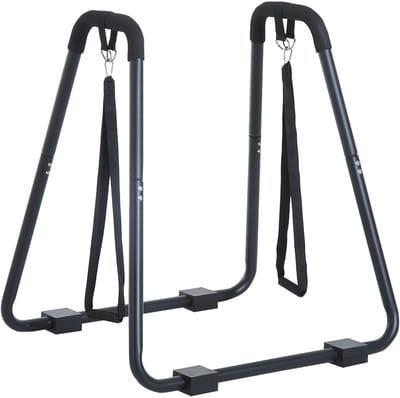 HOMCOM standaard – staal – 90L x 81B x 92,5H cm – zwart
