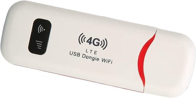 Ynkkvre - Mifi Router - iFi Dongle - 4G Dongle - Draagbare WiFi Hotspot - Plug & Play - Tot 10 Apparaten - Voor Thuis, Kantoor en Reizen - Compatibel met NL/BE/DE Netwerken