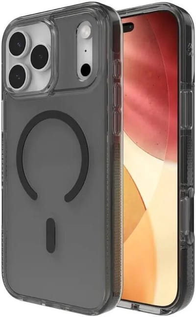 ZAGG Santa Cruz Snap Hoesje Geschikt voor Apple iPhone 17 Pro Max - Compatibel met MagSafe / Qi2 - Back Cover Matte Zwart
