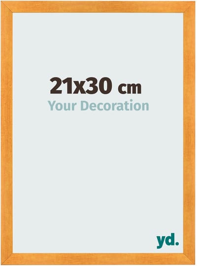 Your Decoration - Fotolijst 21x30 cm - MDF - Oranje - Pisa