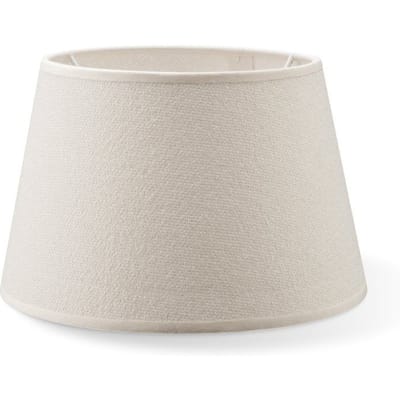 Home Sweet Home - Stoffen - Stoffen Lampenkap - Conisch - Beige - Minimalistische stijl - 20 x 15 x 13 cm - E27 fitting - voor tafellampen - voor