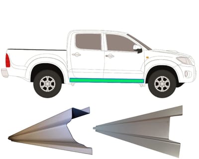 Frontruderamme voor Toyota Hilux 2005-2015 / Links = Rechts (symmetrisch) / Set