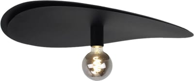 Chericoni Piatto Plafondlamp - 1 lichts - E27 - Zwart